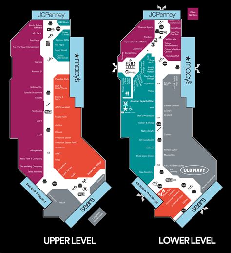 Westfarms Mall Map - BAHIA HAHA