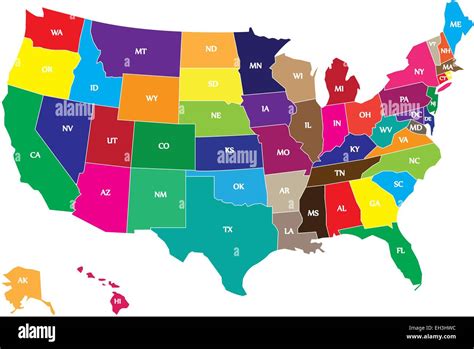 Asistencia proyector Leer eua map states constante Que Más