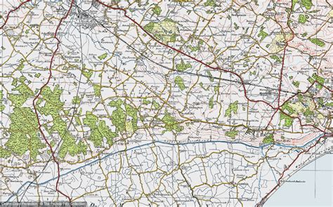 Old Maps of Aldington, Kent - Francis Frith