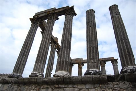 Évora, roman temple, Portugal