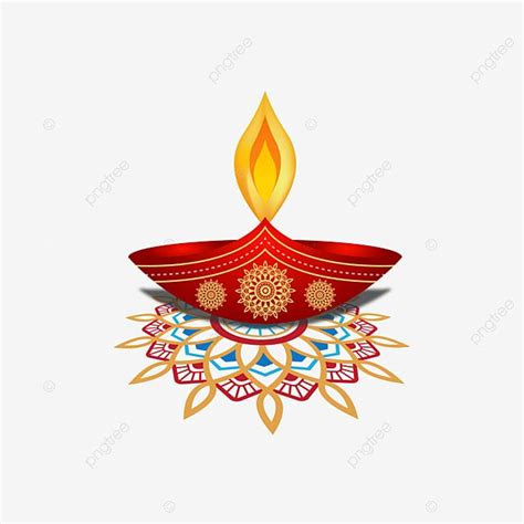 Diwali Diya Vector PNG Images, Diya Colorful Rangoli Diwali Festivals ...