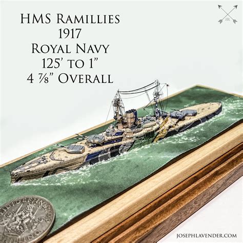 HMS Ramillies, 1/1500 Scratch-Built. Finished : r/modelmakers