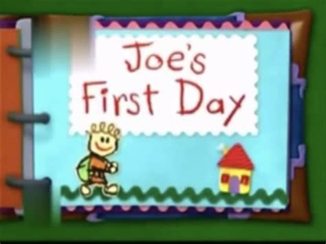 Joe’s First Day August 26, Blues Clues, Love Blue, Night Time, Autism ...