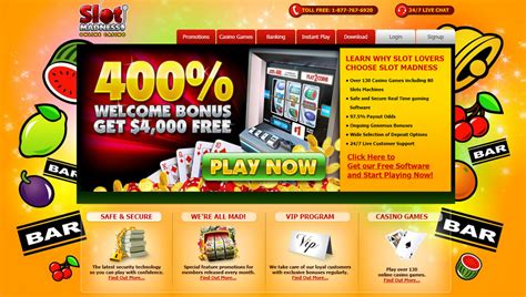 Slot Madness Casino: apžvalga, žaidėjų atsiliepimai - CasinoOnline.lt