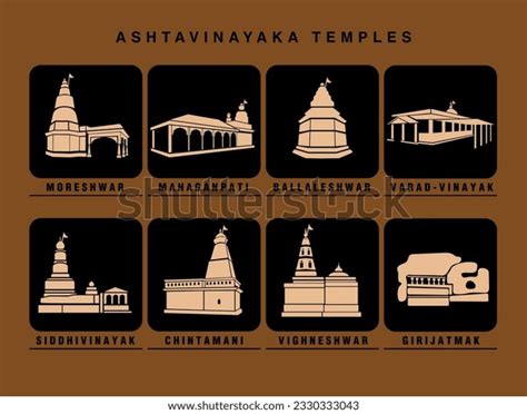 54 Ashtavinayaka Temples – Ashtavinayaka Images, Stock Photos, 3D ...