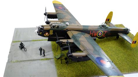 Aircraft Minicraft Avro Lancaster MK-1 1/144 Plastic Model Plane Kit ...