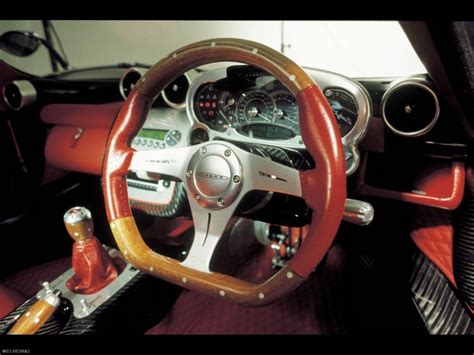 Pagani zonda interior photos