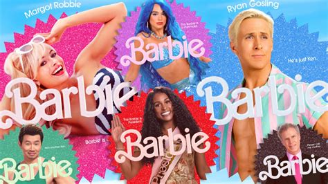 Barbie Movie Posters: Margot Robbie, Ryan Gosling, Issa Rae & Dua Lipa