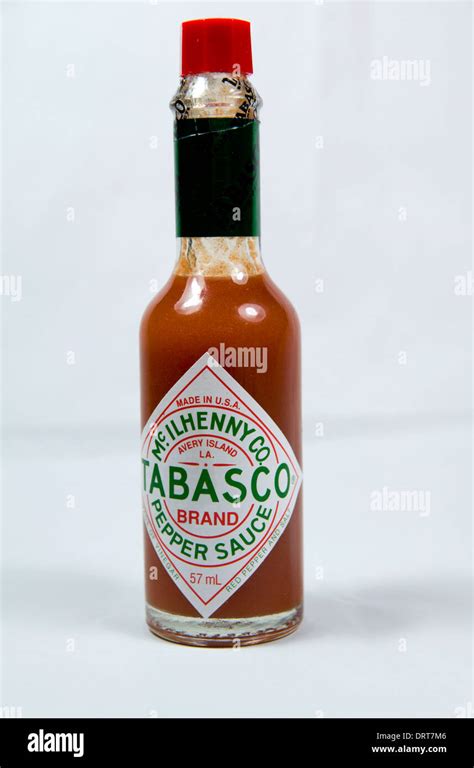 Bottle of Tabasco Sauce Stock Photo - Alamy