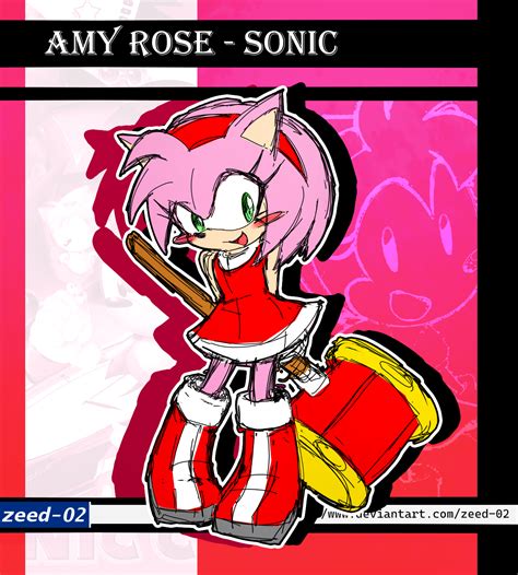 Amy Rose - Sonic by zeed-02 on DeviantArt