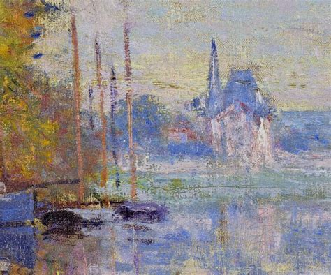 Claude Monet Autumn on the Seine Argenteuil Giclee Print - Etsy