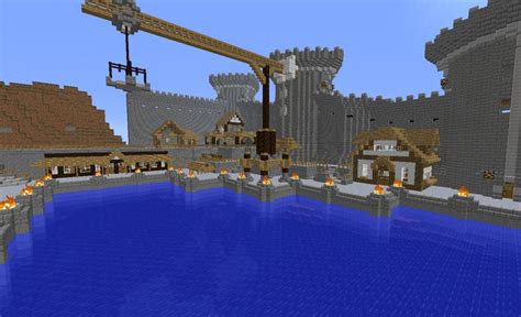 Medieval Harbor Minecraft Map