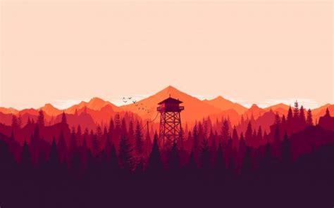 Firewatch Wallpaper HD Free download. | Graphic wallpaper, Art ...