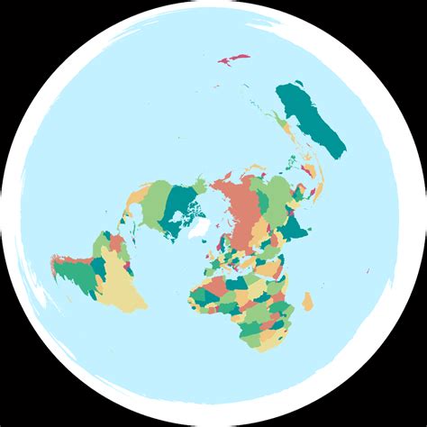 License Info: Azimuthal Equidistant Projection (polar aspect)