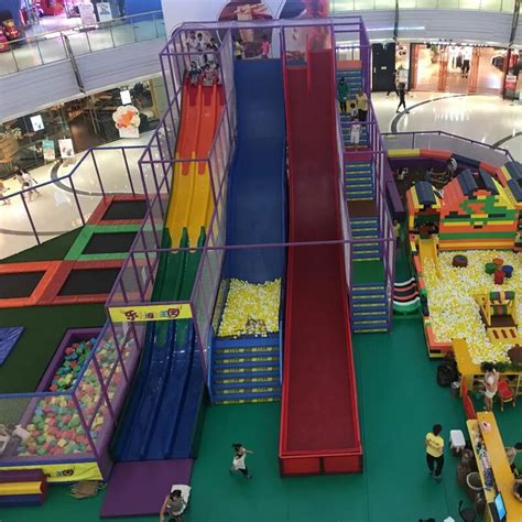 customization indoor playground park crazy slide equipment high fun ...