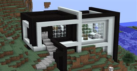 Black n` white house Minecraft Map