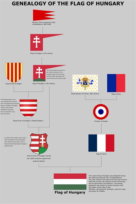 Genealogy of the flag of Hungary : r/a:t5_g3nyk