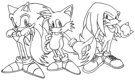 Sonic Coloring Pages at GetDrawings | Free download