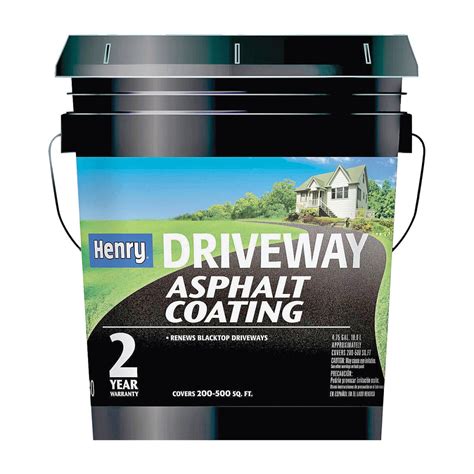 HENRY HE130074 5-Gallon Driveway Asphalt Coating at Sutherlands