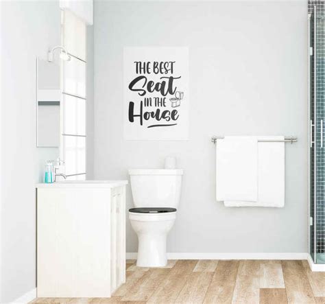 the best seat toilet poster - TenStickers