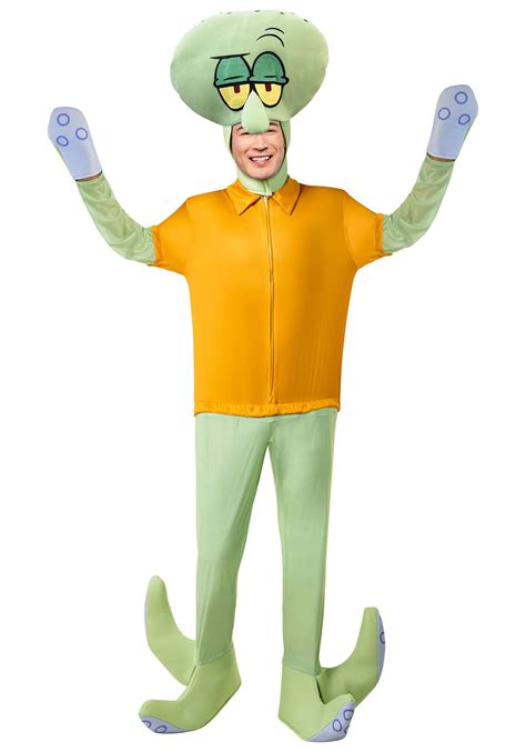 Spongebob Squarepants Adult Squidward Costume - Walmart.com