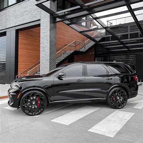 Black Durango SRT on Matching 26s Looks Ready to Shake Up the Murdered ...