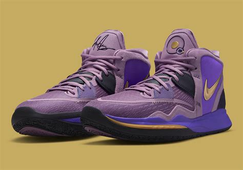 Nike Kyrie Infinity 8 Purple Gold DC9134-500 Release Date | SneakerNews.com