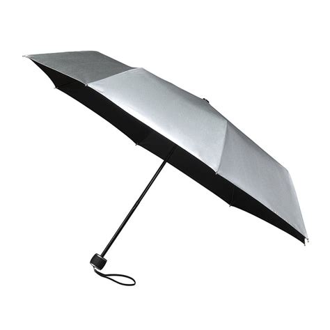 UV Travel Umbrella / MiniMax Compact Folding Silver - Umbrella Heaven