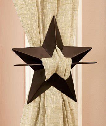 Buy Set of 2 Star Curtain Metal Tie Backs by Curtain Tieback Online at ...