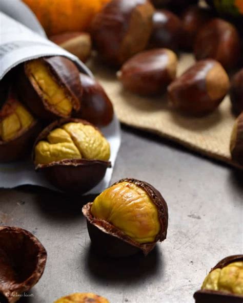 5 Easy Steps for Oven Roasted Chestnuts - She Loves Biscotti