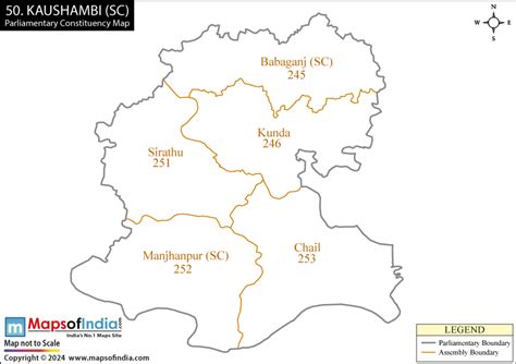 Kaushambi Election Result 2024 - Parliamentary Constituency Map and ...