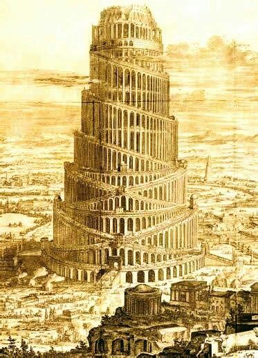 👑 BABYLONIAN KINGDOM 👑 TOWER OF BABEL 👑 painting 🎨 | Tower of babel ...