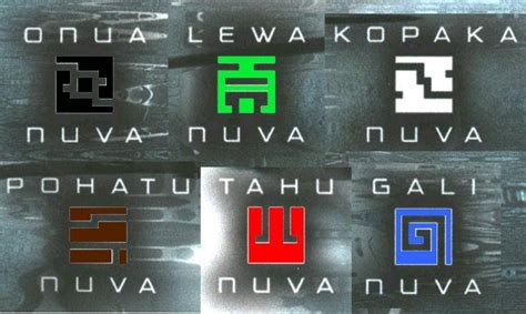 Bionicle G1 Toa Nuva Symbols Colored by Catholic-Ronin on DeviantArt