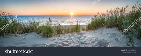 Sunset Dune Beach Stock Photo 1689385858 | Shutterstock