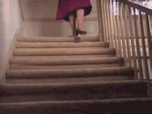 Old Lady Falling Down Stairs Gif GIFs | Tenor