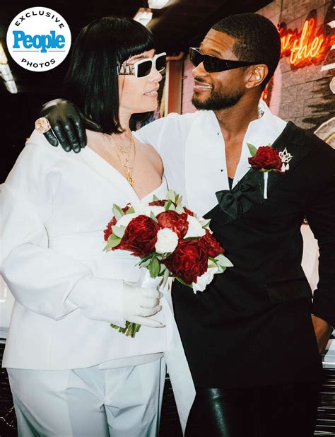 Usher and Jenn Goicoechea: Exclusive Wedding Photos