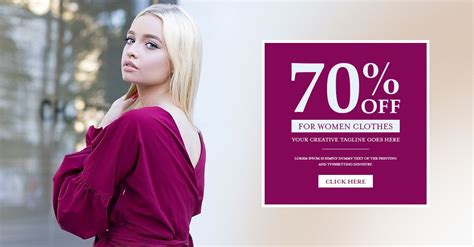 Fashion-Facebook-Ad-Banner-Template-1200x627 | Banner ads, Banner ...