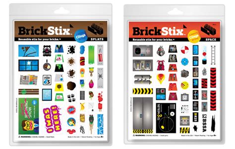 BrickStix Are Decals For Jazzing Up Your LEGO Creations