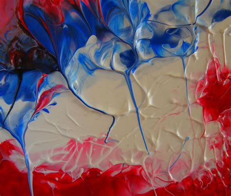 Red White Blue 2 Painting by Sharon Jones