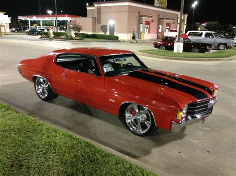 72 chevelle convertible silver red interior grey | Chevelle Non-Stock ...