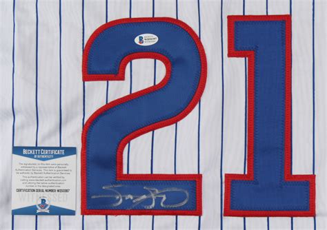 Sammy Sosa Signed Jersey (Beckett COA) | Pristine Auction