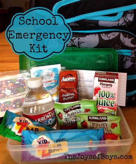 School Emergency Kit: Help Students Stay Calm in a Crisis