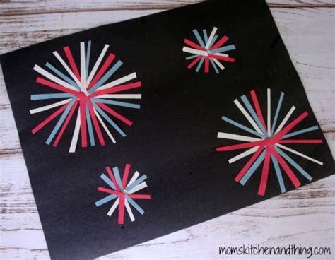 Paper Firework Craft - Crafty Morning