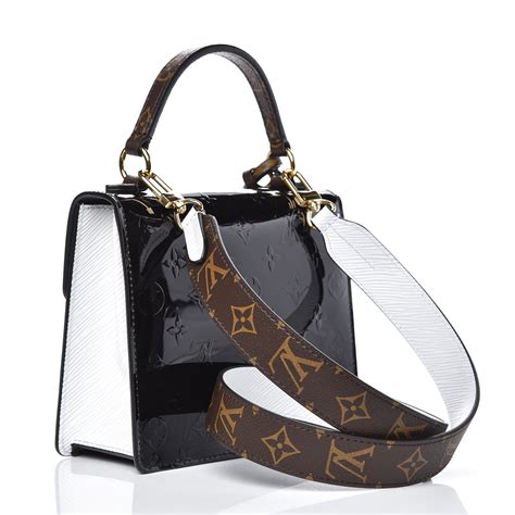 LOUIS VUITTON Monogram Vernis Spring Street Black 377376