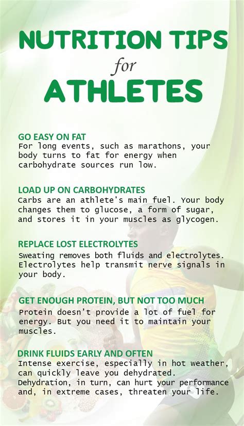 Discover the nutrition tips for athletes #HealthyNutrition #Athletes # ...