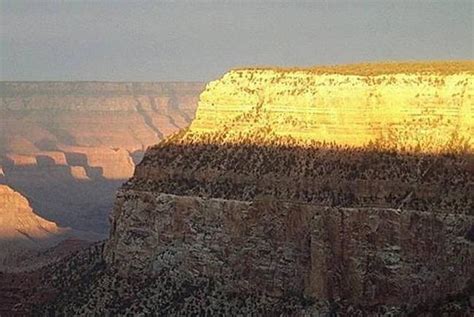 Photo: Golden Sunset on Kaibab Formation