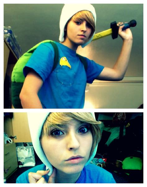 Finn Cosplay by MegaZombieQueen on DeviantArt