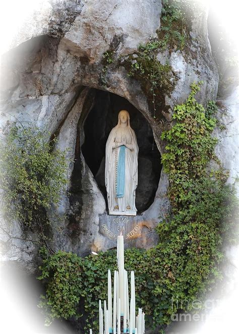 Our Lady of Lourdes Grotto Photograph by Carol Groenen - Pixels