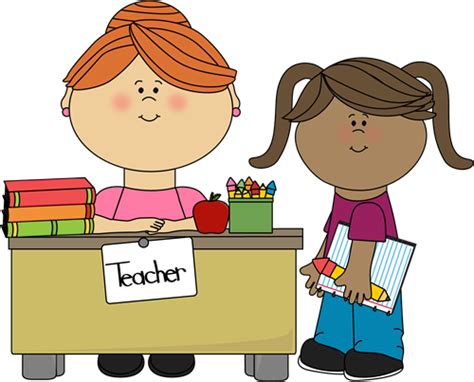 teacher talking to children clipart - Clipground