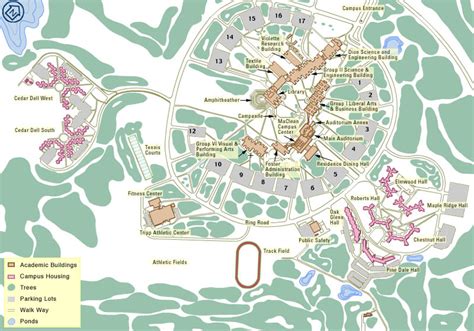 Dartmouth Campus Map